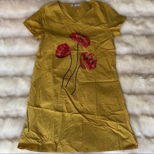 Misslook Mustard Lounge Dress